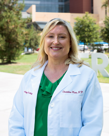 Christina Kirk, RN, MSN, AOCNP, a nurse practitioner at UCI Health