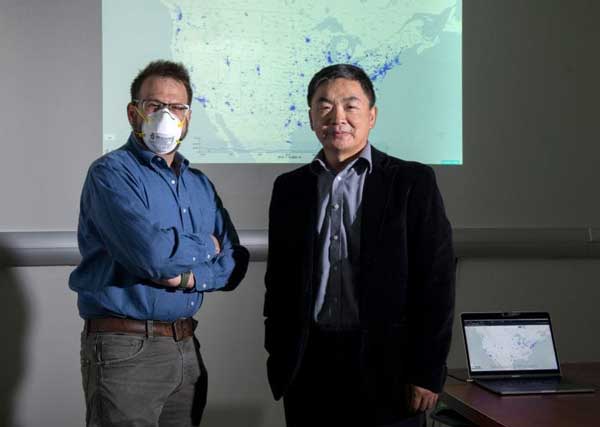 epidemiologist Andrew Noymer and computer science professor Chen Li